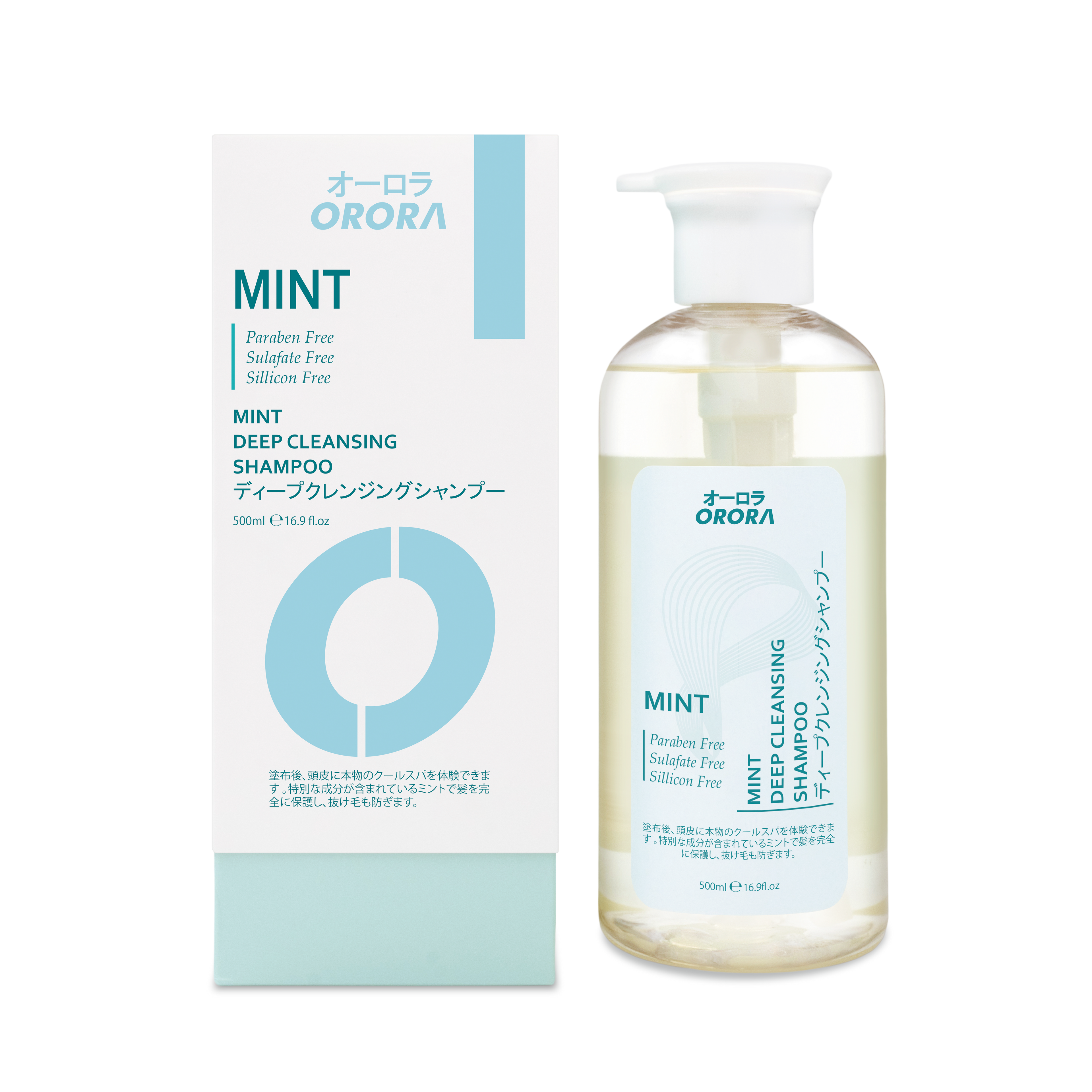 Mint Deep Clean Shampoo 500ml